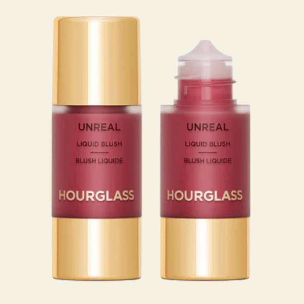 Hourglass Unreal Liquid Blush Natural Radiant Glow Shade in Craft (Deep Berry)